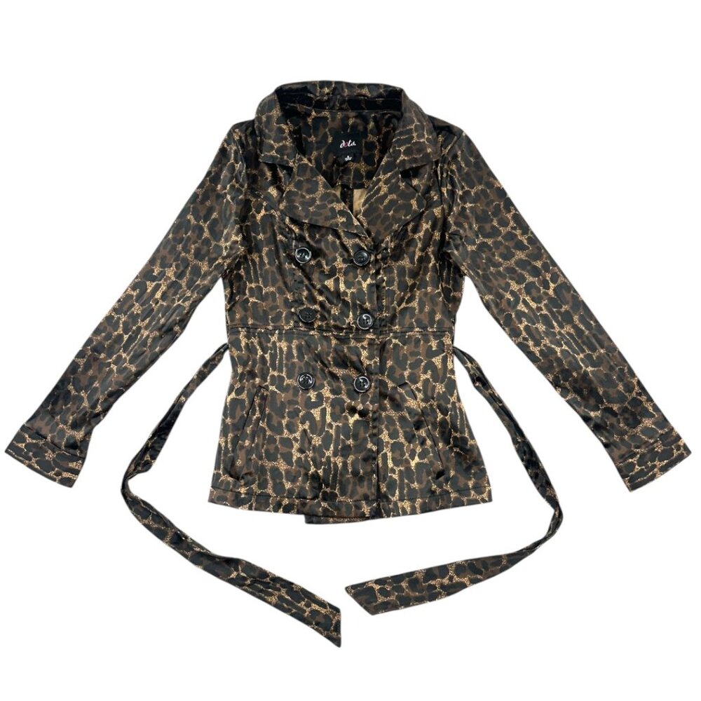 Dots Leopard‎ Print Jacket